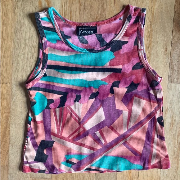 funky print tank - Picture 1 of 2